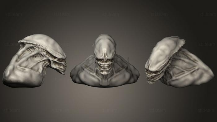 3D модель Инопланетная Голова 3 (STL)